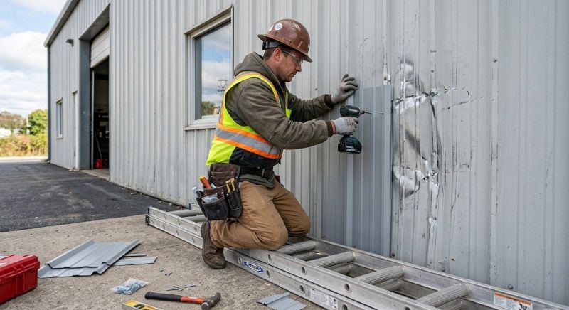 Metal Siding Repair Service