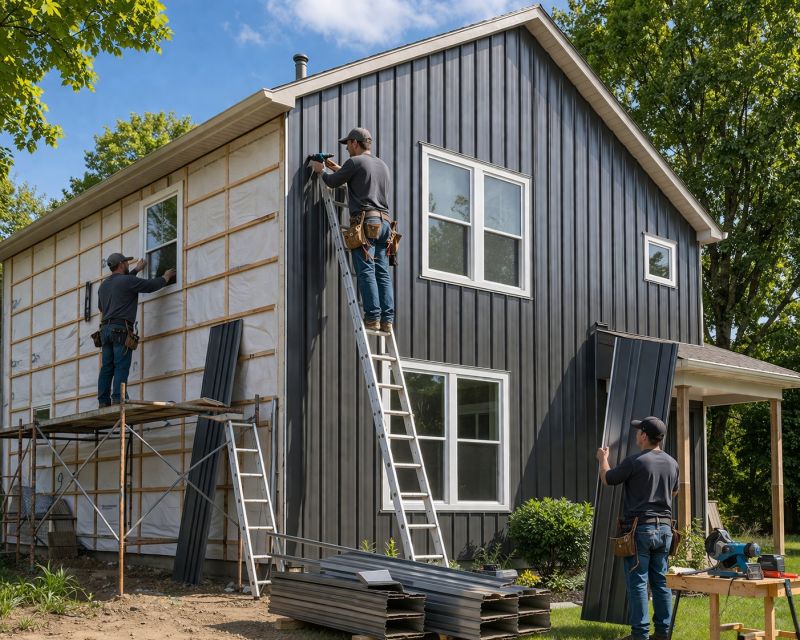 Metal Siding Replacement in Norwalk, CT