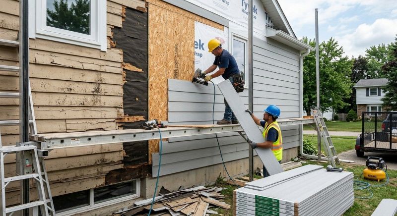 Fiberboard Siding Installation in Fairfield County, CT