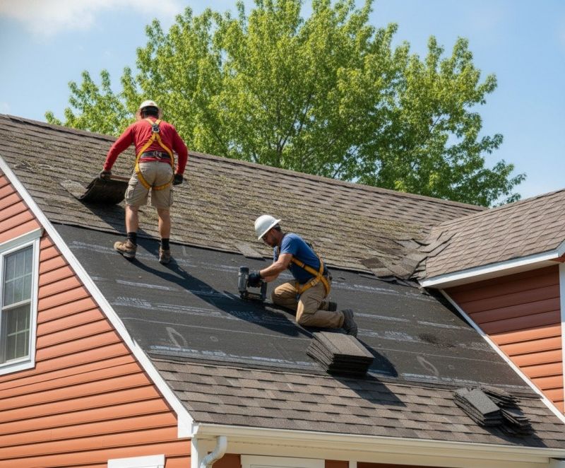 Roof Reshingling in Fredericksburg, VA